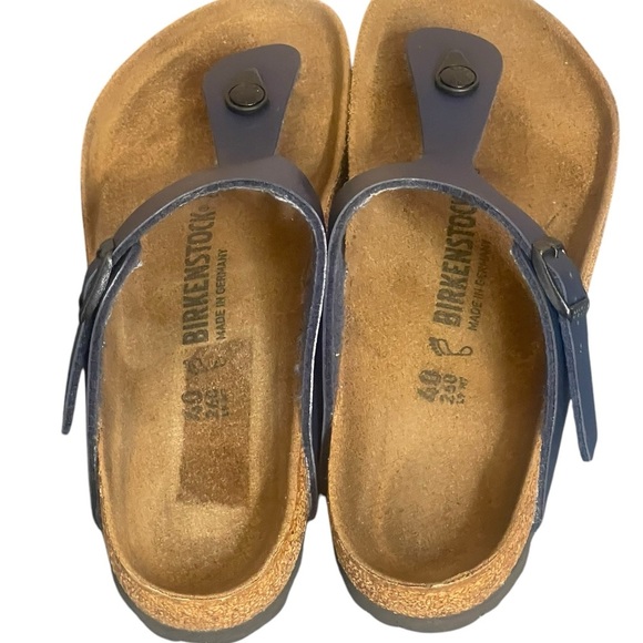 BIRKENSTOCK blue/ MODELS /GIZEH BIRKO-FLOR size 40(9-9.5) - Picture 5 of 13